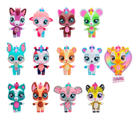 BUBILOONS figuuride komplekt W2, assortii, 80652IMBE 