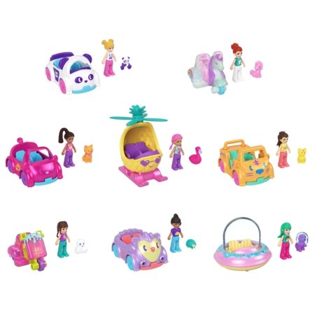 POLLY POCKET sõidukikomplektid, HKV55 HKV55