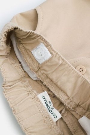 COCCODRILLO püksid ELEGANT BABY BOY, kreemjas, WC5119102EBB-002-098, 98 cm 
