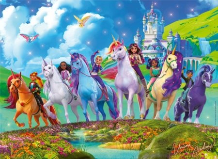 RAVENSBURGER PUZZLE pusle Unicorn Academy, 200 tk, 12004165 8 