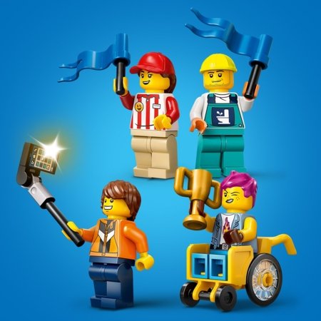 60460 LEGO® City Great Vehicles Piiranguid pole: võidusõiduauto kaldteerada 