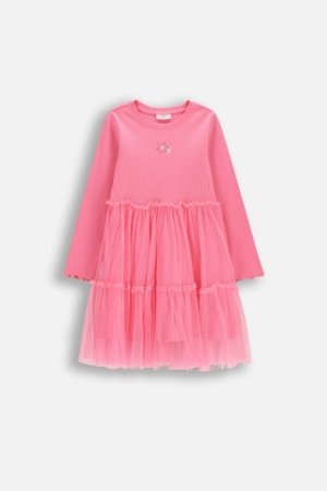 COCCODRILLO pikkade varrukatega kleit, roosad, 