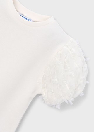 MAYORAL lühikeste varrukatega t-särk, natural, 3.001-49, cm 