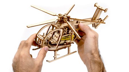 REVELL Helikopteri puidust mudel, 00611 