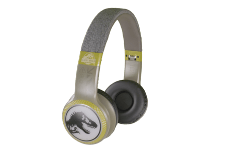 JURASSIC WORLD valgustusega Bluetooth-kõrvaklapid, HMJW-BTLI-TREX 