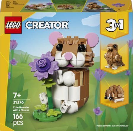 31376 LEGO® CUTE HAMSTER WITH A FLOWER 