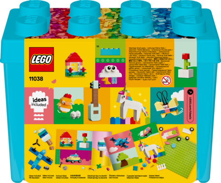 11038 LEGO® Classic Värviline loominguline klotsikast 
