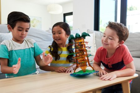 MATTEL GAMES lauamäng Ahvikeste Akrobaatide Pidu Puus, HTW65 