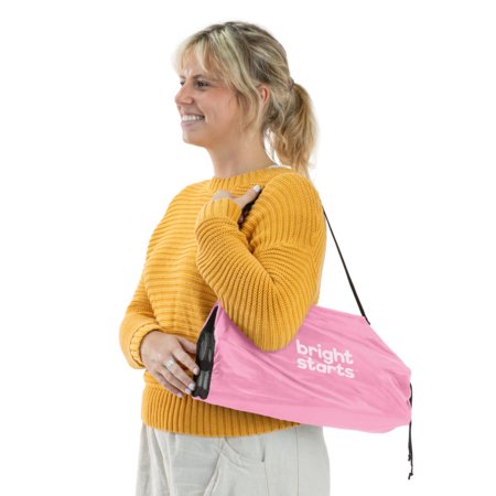 BRIGHT STARTS söögitool - booster POP 'N SIT, PINK, 17199 