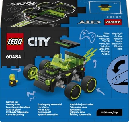 60484 LEGO® City Sõidukid – mängude võidusõiduauto 