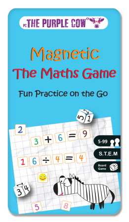 PURPLE COW reisimäng Fun with Maths (LT, LV, EE), 795 