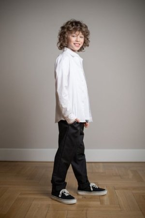 COCCODRILLO püksid, mustad, suurus 