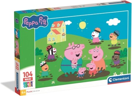 CLEMENTONI pusle Maxi Peppa Pig, 104 tk., 25017 