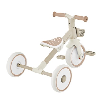 GLOBBER õppekolmerattaline Learning Trike 2in1 Plus, kookospähkli, 737-466 
