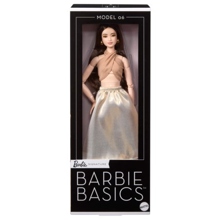 BARBIE Basics No06 pruunide juustega nukk, JJX25 