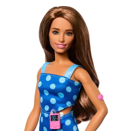 BARBIE Fashionistas nukk 1.tüüpi diabeediga, HYT97 