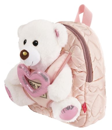 PERLETTI mini seljakott pehme karuga Love Teddy, 13087 