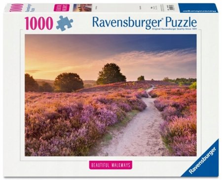 RAVENSBURGER PUZZLE pusle Roosa rada, 1000 tk, 12001763 9 