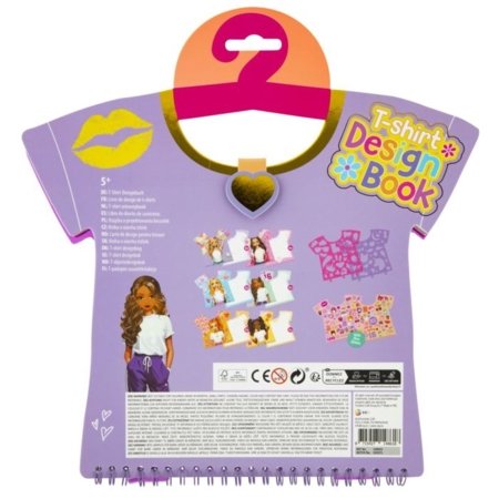 BESTIES loovraamat "T-shirt design book", 140055 
