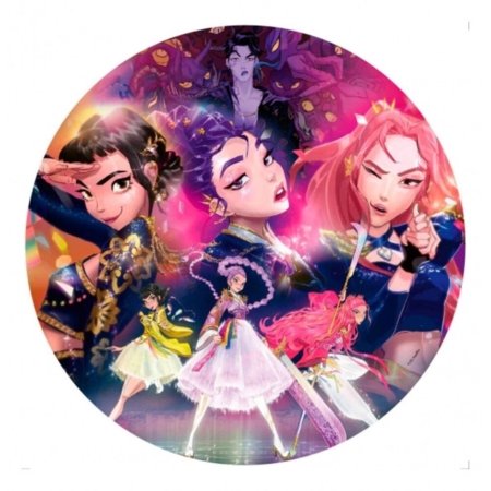 RAVENSBURGER PUZZLE pusle KPOP Demon Hunters 500tk., 12002052 