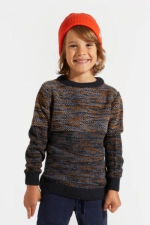 COCCODRILLO sweater DIGITAL BOY KIDS, multicoloured, ZC4172101DBK-022-122, 122 cm 