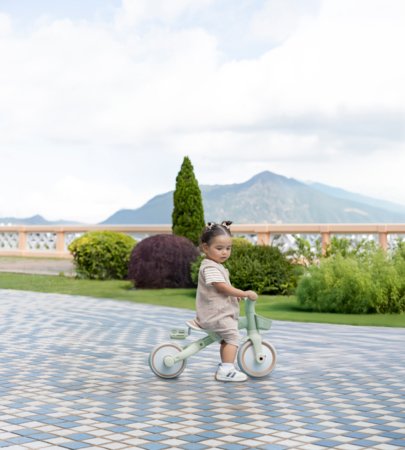GLOBBER õppekolmerattaline Learning Trike 3in1 Plus, pistaatsia, 738-109 