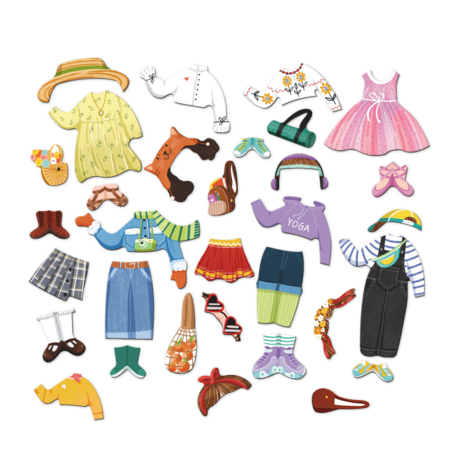 DODO magnetmäng "Riieta Moodne Tüdruk", 200243 