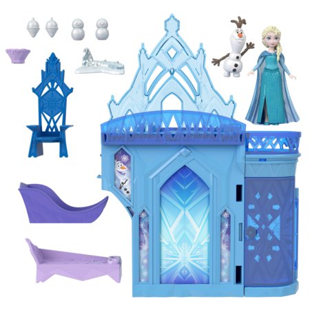 DISNEY FROZEN Elsa nukumaja mänguväljakuga, JDP63 