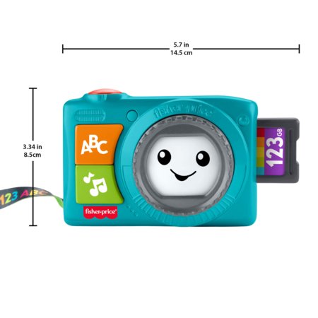FISHER-PRICE LAUGH AND LEARN mängukaamera, JNV95 
