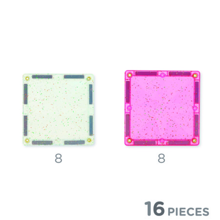 CLEVERCLIXX magnetkonstruktor Large Race Track Pastel, 80 osa, CC-1029 
