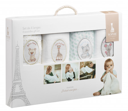 VULLI Sophie la giraffe beebirätik 4tk 850724 850724