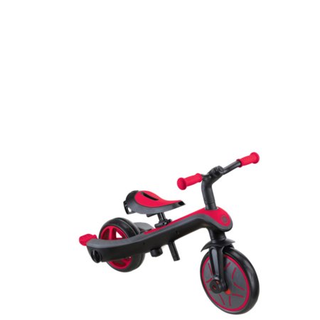 GLOBBER kolmerattaline jalgratas Trike Explorer 4in1, punane, 632-102 632-102