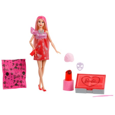 BARBIE Party Unboxed Reveal –Glamuuripeo sari: punases kleidis, JFY68 