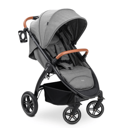HAUCK käru UPTOWN, Black/Melange grey, 148617 