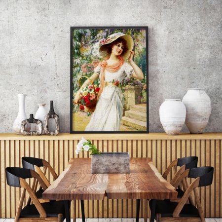 ENJOY PUZZLE pusle Lilleaed, Émile Vernon, 1000 tk, 68 × 48 cm, Enjoy-1122 