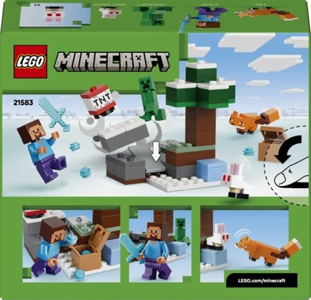 21583 LEGO® Minecraft® Steve'i seiklus taigas 
