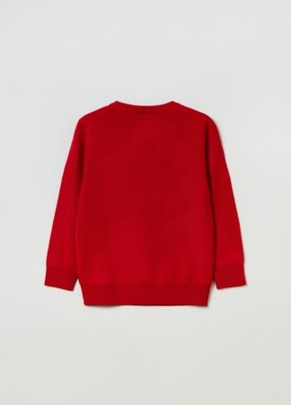 OVS BOY3-10Y TRICOT 2H 5-6 RED 001915468 