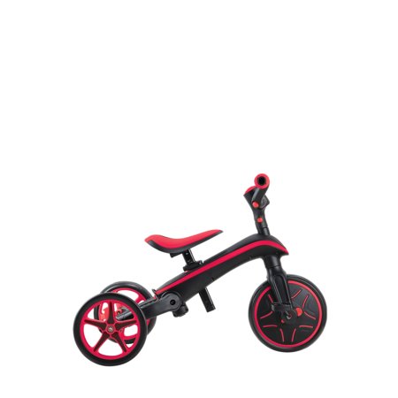 GLOBBER kolmerattaline jalgratas Explorer Trike Foldable 4 In 1, punane, 732-102 