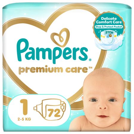 PAMPERS Mähkmed Premium Care 1 suurus, 72 tk, 81784163 