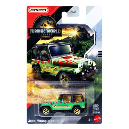 MATCHBOX Jurassic World sõidukid, assortii., JGL59 