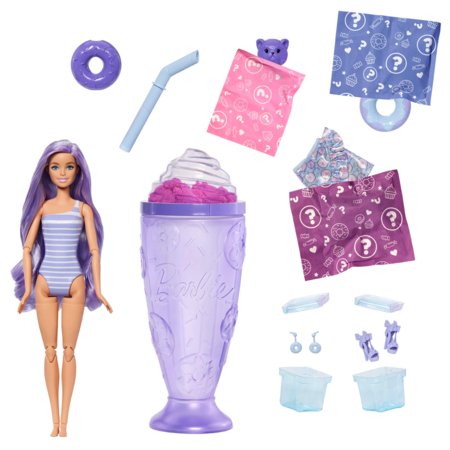 BARBIE Pop! Reveal – Magusate Maiuste sari: Lillade juustega nukk, JFY60 
