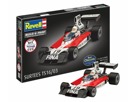 REVELL stardikomplekt Surtees TS16/03, 77739 