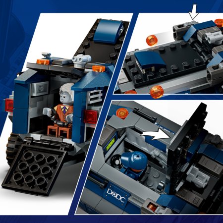 76349 LEGO® ǀ Marvel Spider-Mani vangide transpordi tagaajamine 