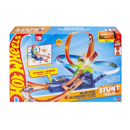 HOT WHEELS Õhulennu kokkupõrke trikirada, JFD12 