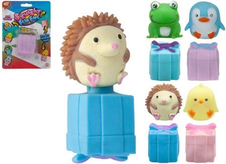 WIZZ TOYS stressivastane mänguasi Squishy Flip'ems 10cm., assortii, 549198 