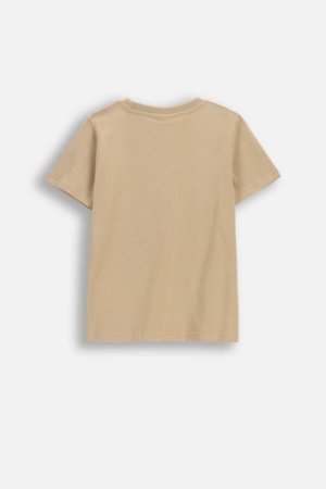 COCCODRILLO lühikeste varrukatega t-särk, beež, cm 