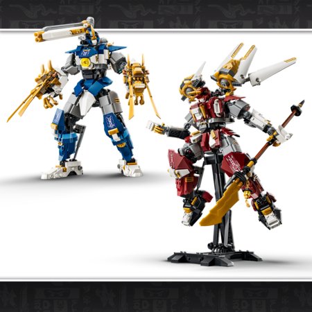 71870 LEGO® NINJAGO® Kaksik-Titaan-robotid 