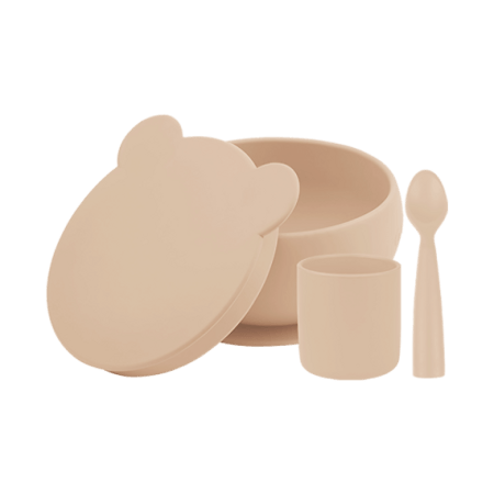 MINIKOIOI nõude komplekt BLW I, Bubble Beige, 101350007 