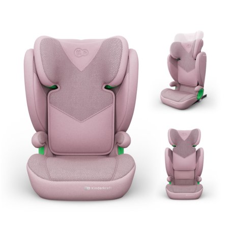 KINDERKRAFT turvatool JUNIOR FIX 2 PLUS, 100-150 cm., Pink, KCJUFI20PNKPL0N 