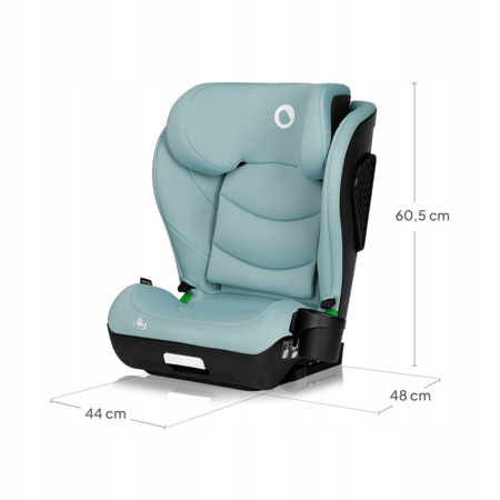 LIONELO turvatool NEAL I-SIZE, 100-150 cm., Green turquoise 